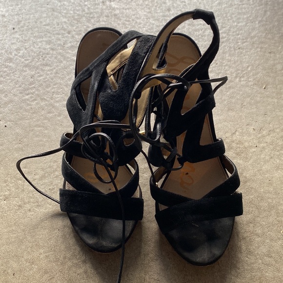 Sam Edelman Lace Up Sandals - Picture 2 of 3